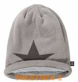   Beanie STAR |  Silvergrey